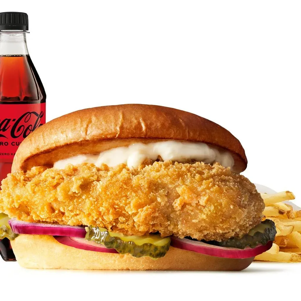 Grand Chicken Sandwich w zestawie