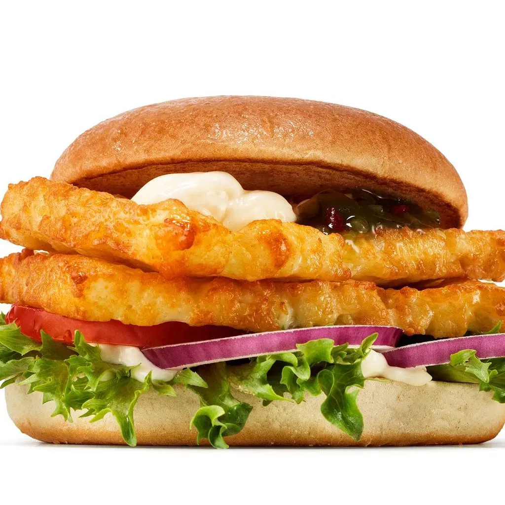 Double Halloumi burger