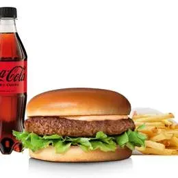 Hamburger w zestawie