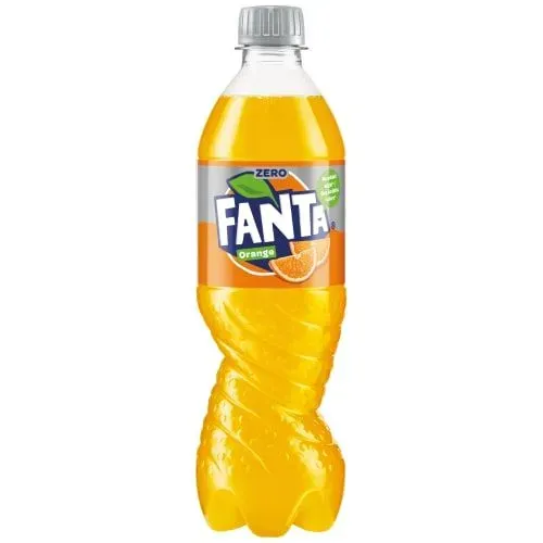 Fanta Zero Orange Butelka 500ml