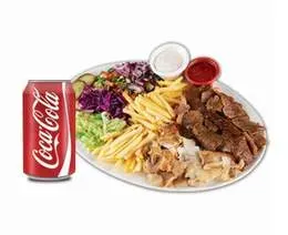 Kebab na talerzu zestaw I