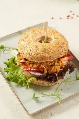 Pull and pork Bajgiel