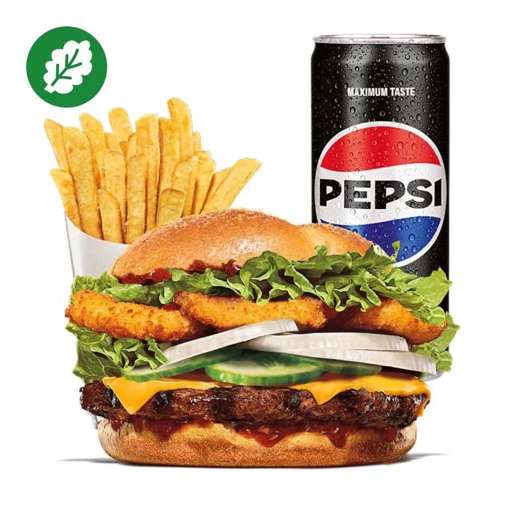 Summer Crunch Plant Based Burger Meal