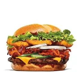 Summer Crunch Beef Burger