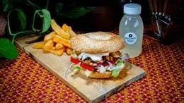Wegańska Shoarma + Frytki Belgijskie