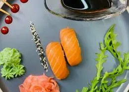 Nigiri with eel