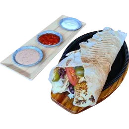 31- Tortilla Halloumi ser WRAP