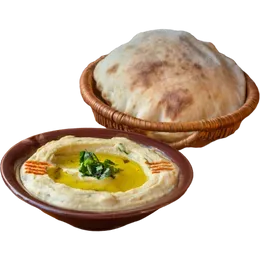 43- Przystawka Mutabbal + pita