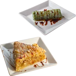 70- Baklawa orzechowa + pistacjowa