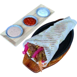 28- Tortilla Falafel super (WRAP)