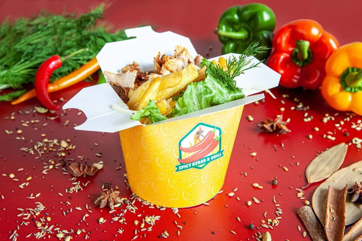Kebab Box (Duży)
