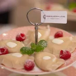 Pierogi z białym serem na słodko