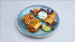 El pollo rojo burrito