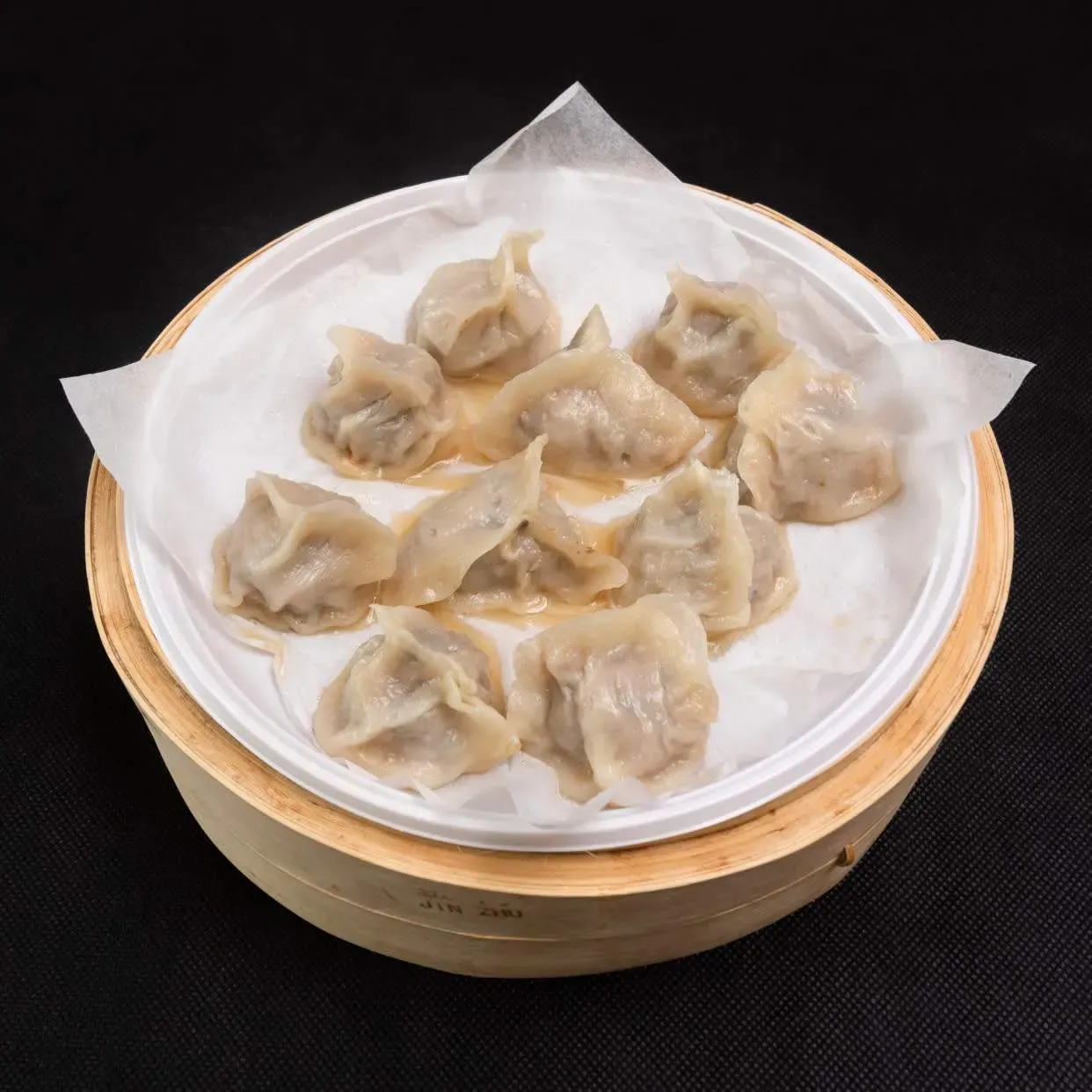 Pierogi z wieprzowiną i szczypiorkiem czosnkowym