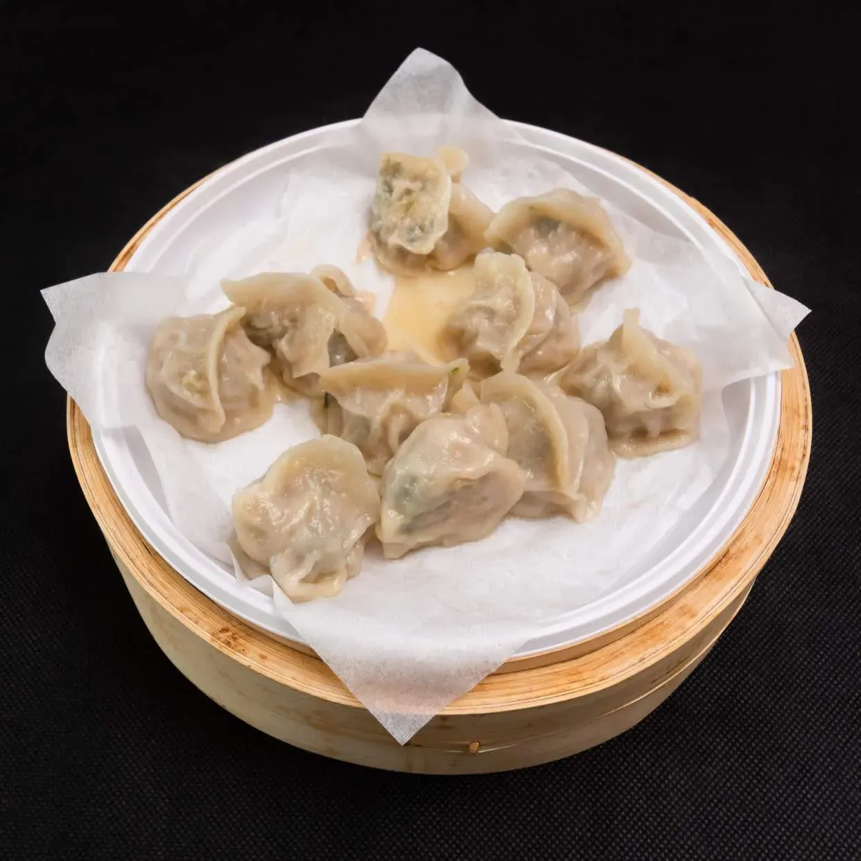 Pierogi z wołowiną, porem i marchewką