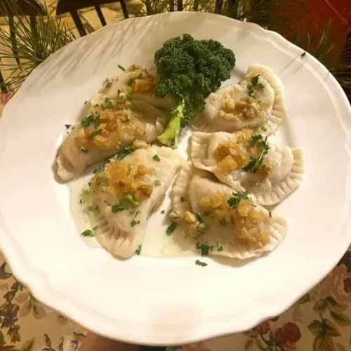 Pierogi z mięsem
