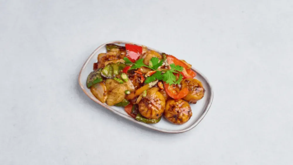 Chilli Chicken Momo ️️
