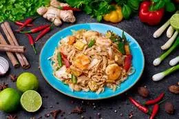 Pad Thai z krewetkami