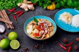 Wieprzowina w sosie Thai Curry