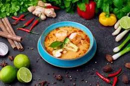 Tom Yum z krewetkami