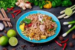Pad Thai z wieprzowiną