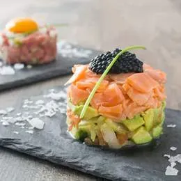 Tatar łosoś 150g
