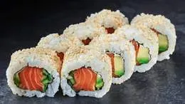 California Maki Łosoś (8 sztuk)