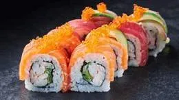 Golden California Maki Rainbow (8 sztuk)