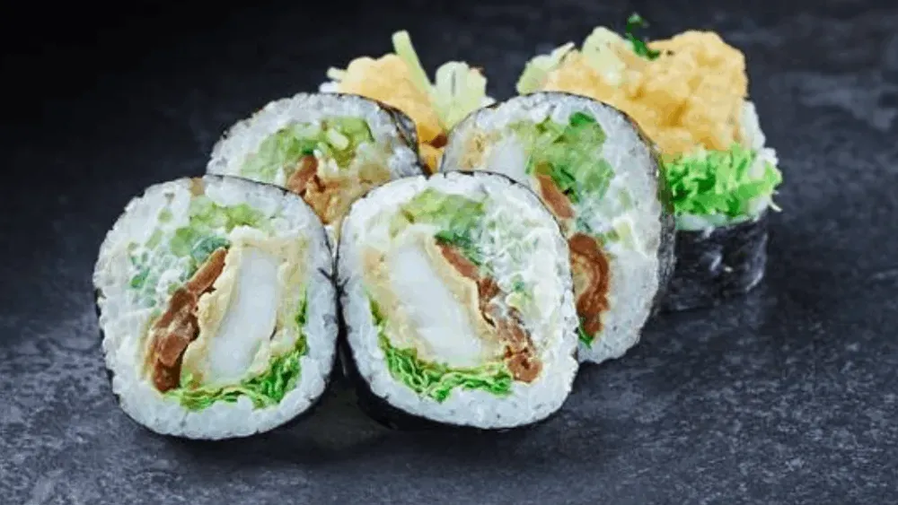 Futomaki Kalmar w Tempurze (6 sztuk)