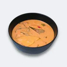 Czerwony Krewetki Curry
