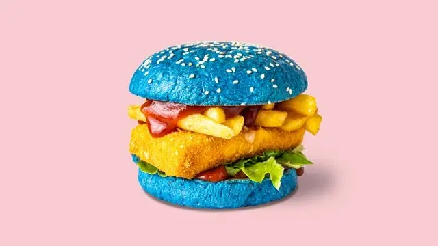Burger z Frytkami i serem