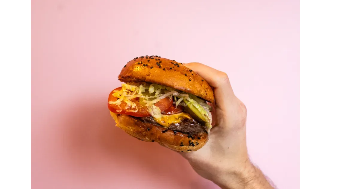Mushroom Swiss Burger