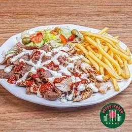 Talerz kebab XXL z frytkami
