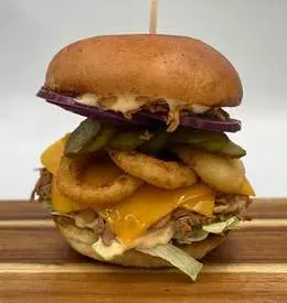 Burger Onion Pork