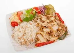 Mega Kebab talerz