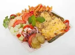 Kebab talerz z serem