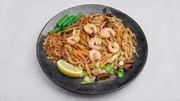 Pad udon Krewetki