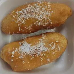 Banan w cieście