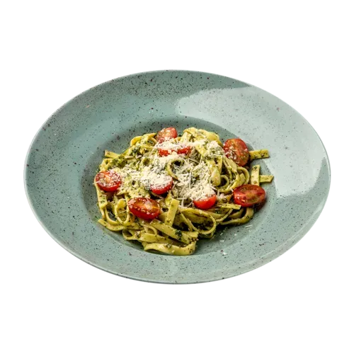 Tagliatelle Pesto + zupa w cenie