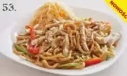 Makaron udon z krewetkami