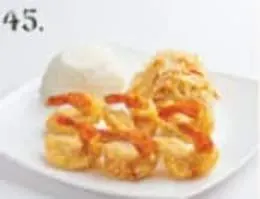 Duże krewetki w sezamie