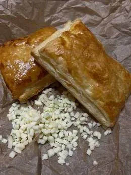 Krokiet z serem w ciescie francuskim