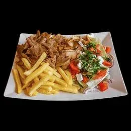 Talerz kebab Sredni