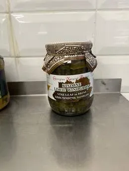 Liście winogron marynowane
