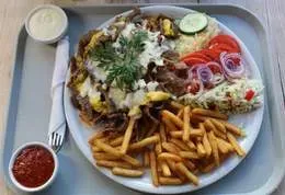 Talerz House Kebab  Wołowina z serem