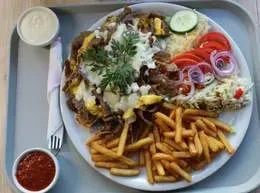 Talerz House Kebab Kurczak z serem