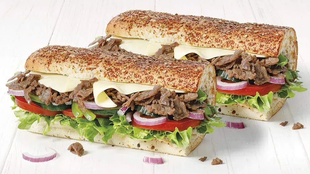 Sandwicz Stek z Serem 30cm w Zestawie