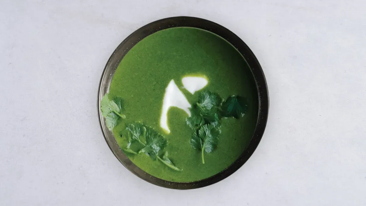 Cream of spinach