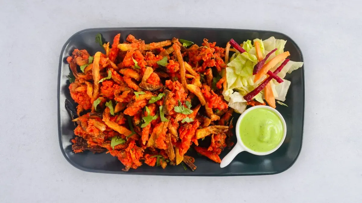 Crispy vegetables