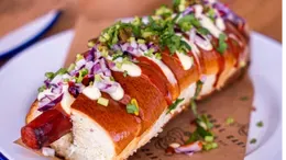 Hot dog chorizo